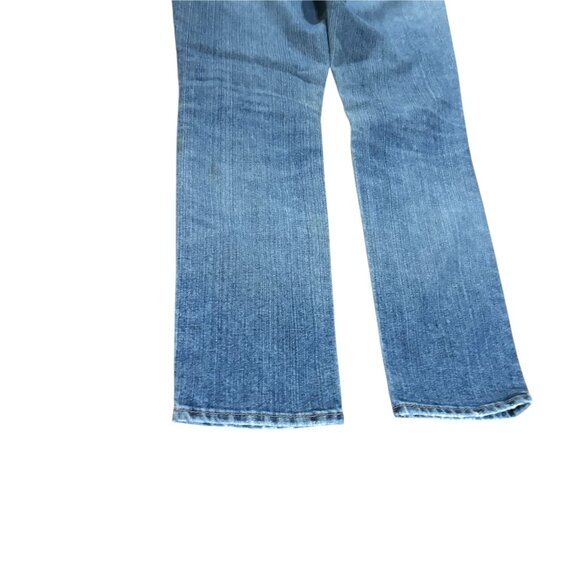 Old Navy The Diva 4 Short Denim Jeans Knee Holes - Picture 7 of 9